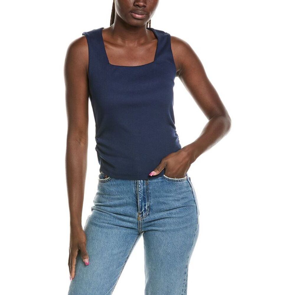 Michael Stars Womens  Maribel Square Neck Tank Top